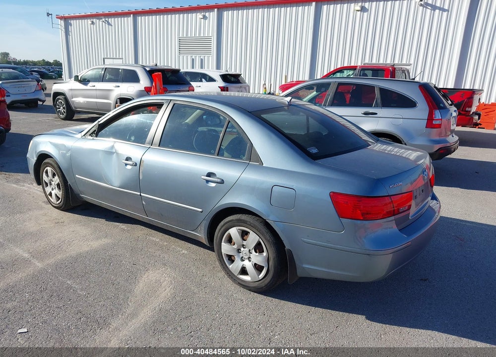 2009 HYUNDAI SONATA GLS VIN: 5NPET46C29H546305