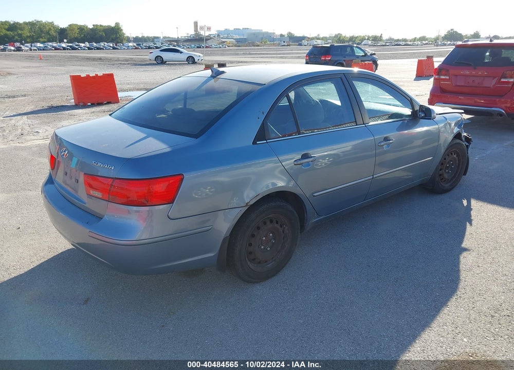 2009 HYUNDAI SONATA GLS VIN: 5NPET46C29H546305