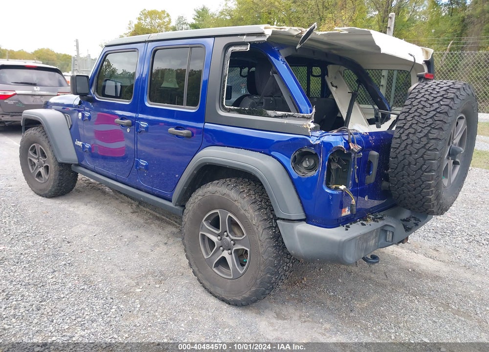 2018 JEEP WRANGLER UNLIMITED SPORT S 4X4 VIN: 1C4HJXDG6JW227286