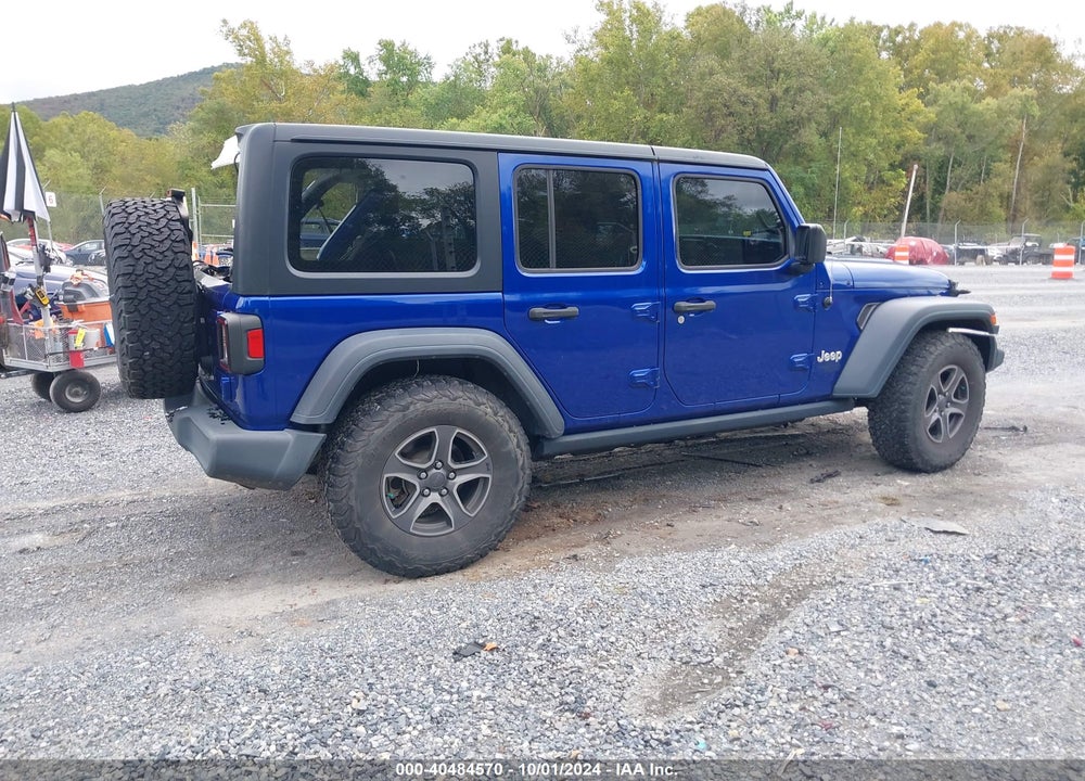 2018 JEEP WRANGLER UNLIMITED SPORT S 4X4 VIN: 1C4HJXDG6JW227286