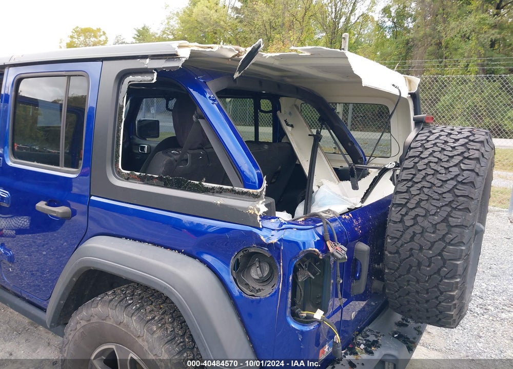 2018 JEEP WRANGLER UNLIMITED SPORT S 4X4 VIN: 1C4HJXDG6JW227286