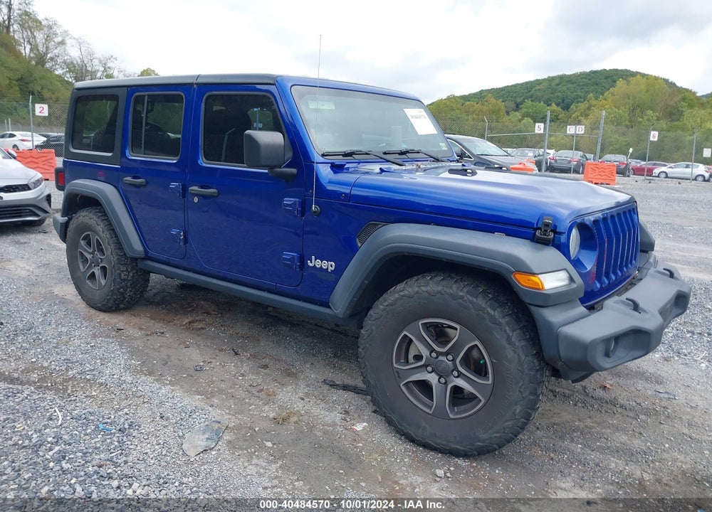 2018 JEEP WRANGLER UNLIMITED SPORT S 4X4 VIN: 1C4HJXDG6JW227286