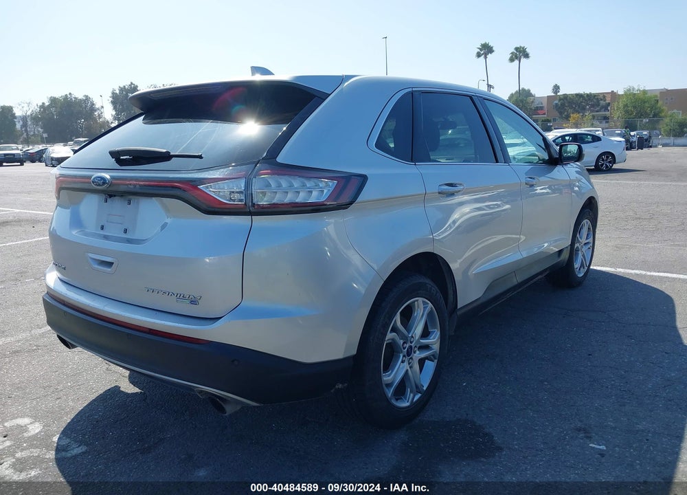 2017 FORD EDGE TITANIUM VIN: 2FMPK4K91HBB58249