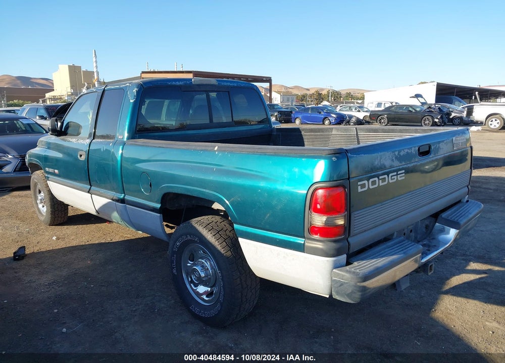 1999 DODGE RAM 2500 ST VIN: 3B7KC23Z5XG118959