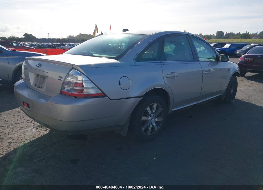 2008 FORD TAURUS SEL VIN: 1FAHP27W18G162829