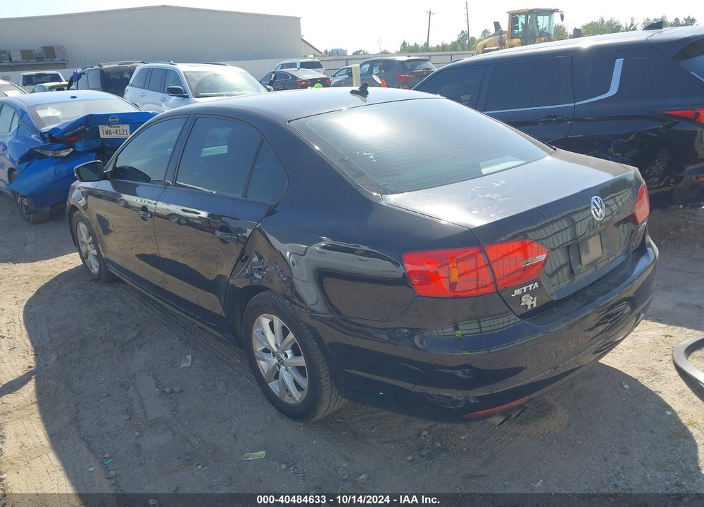 2012 VOLKSWAGEN JETTA 2.5L SE VIN: 3VWDX7AJ6CM328602