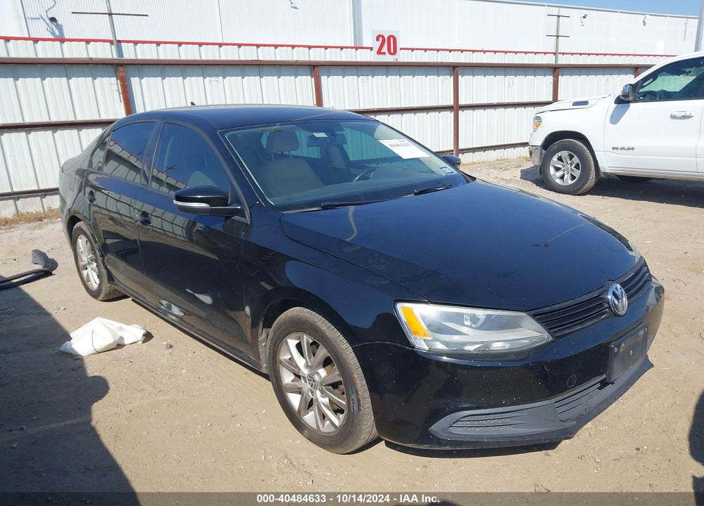 2012 VOLKSWAGEN JETTA 2.5L SE VIN: 3VWDX7AJ6CM328602