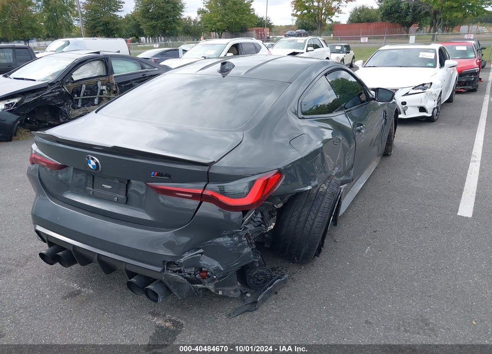 2022 BMW M4 COMPETITION XDRIVE VIN: WBS43AZ01NCJ85109