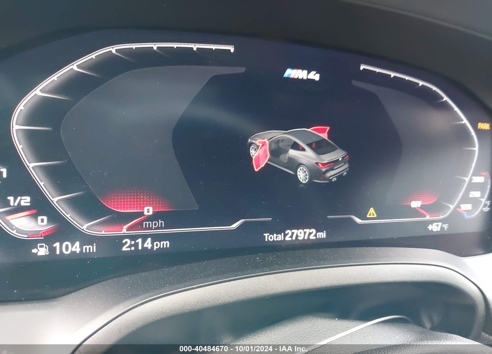 2022 BMW M4 COMPETITION XDRIVE VIN: WBS43AZ01NCJ85109