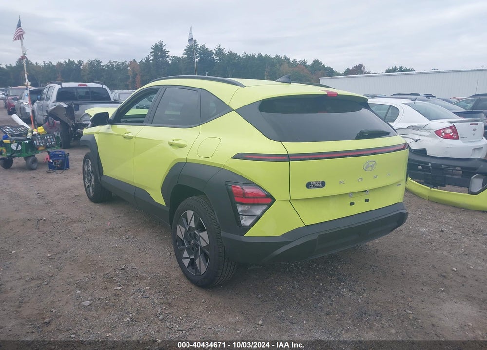2024 HYUNDAI KONA SEL VIN: KM8HBCAB4RU098563