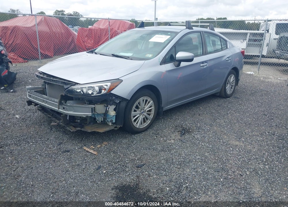 2017 SUBARU IMPREZA 2.0I PREMIUM VIN: 4S3GKAB6XH3604813
