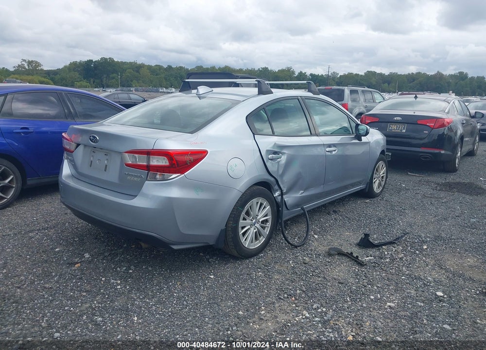 2017 SUBARU IMPREZA 2.0I PREMIUM VIN: 4S3GKAB6XH3604813