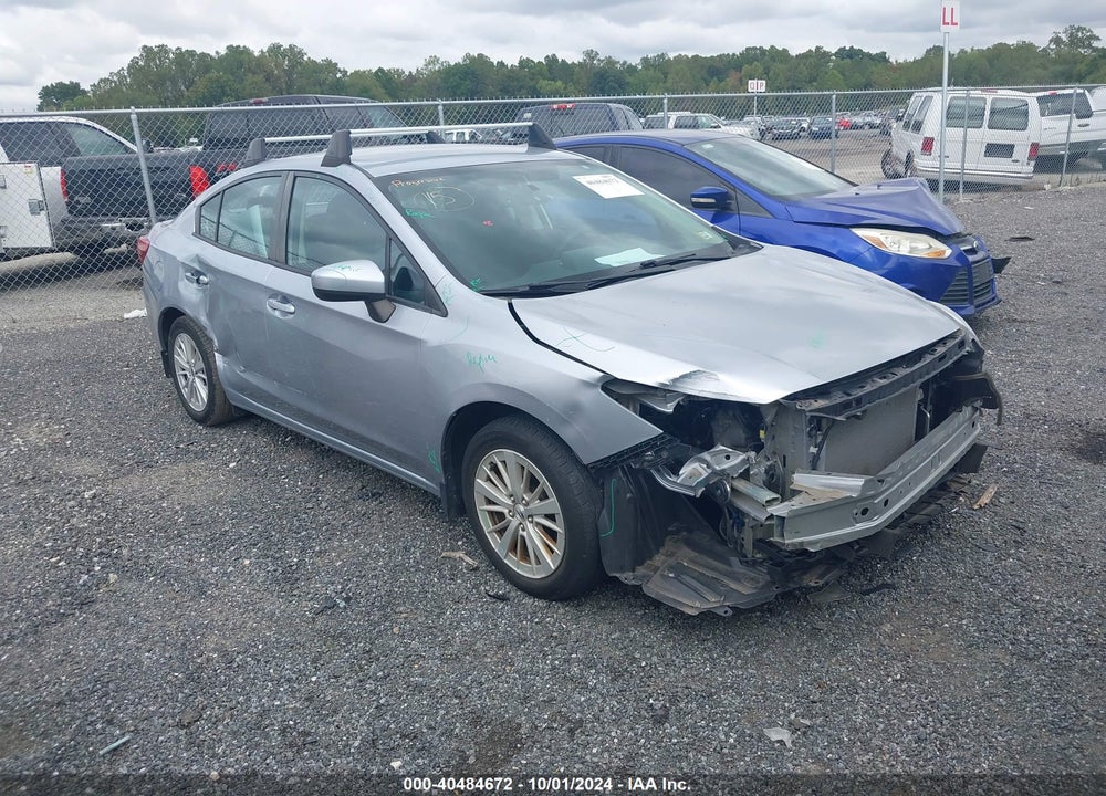 2017 SUBARU IMPREZA 2.0I PREMIUM VIN: 4S3GKAB6XH3604813