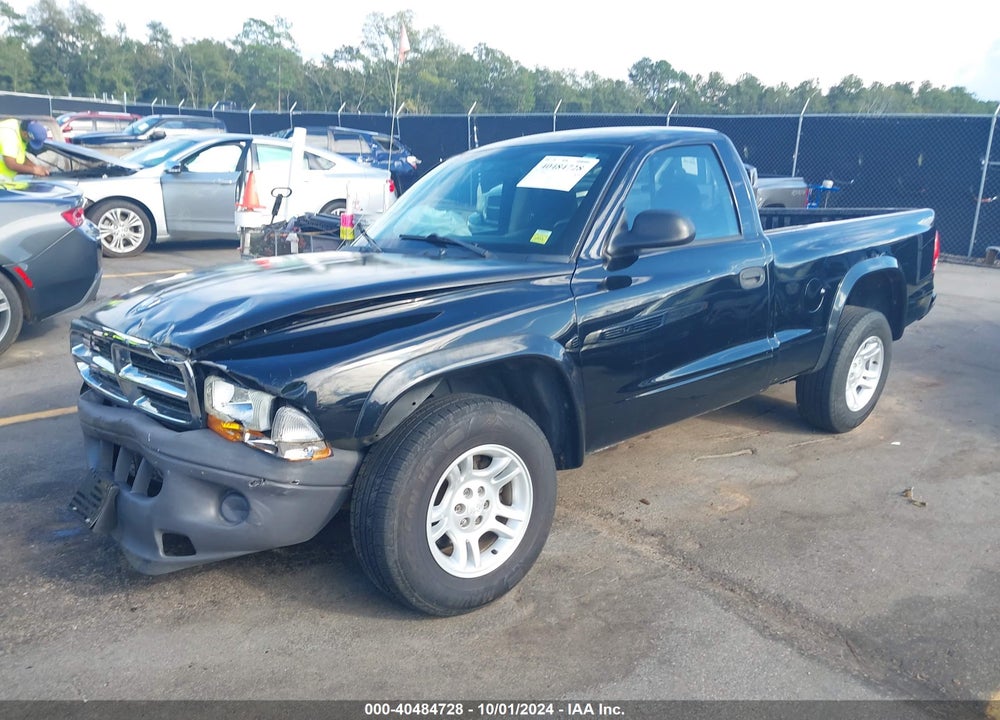2004 DODGE DAKOTA VIN: 1D7FL16K84S676728