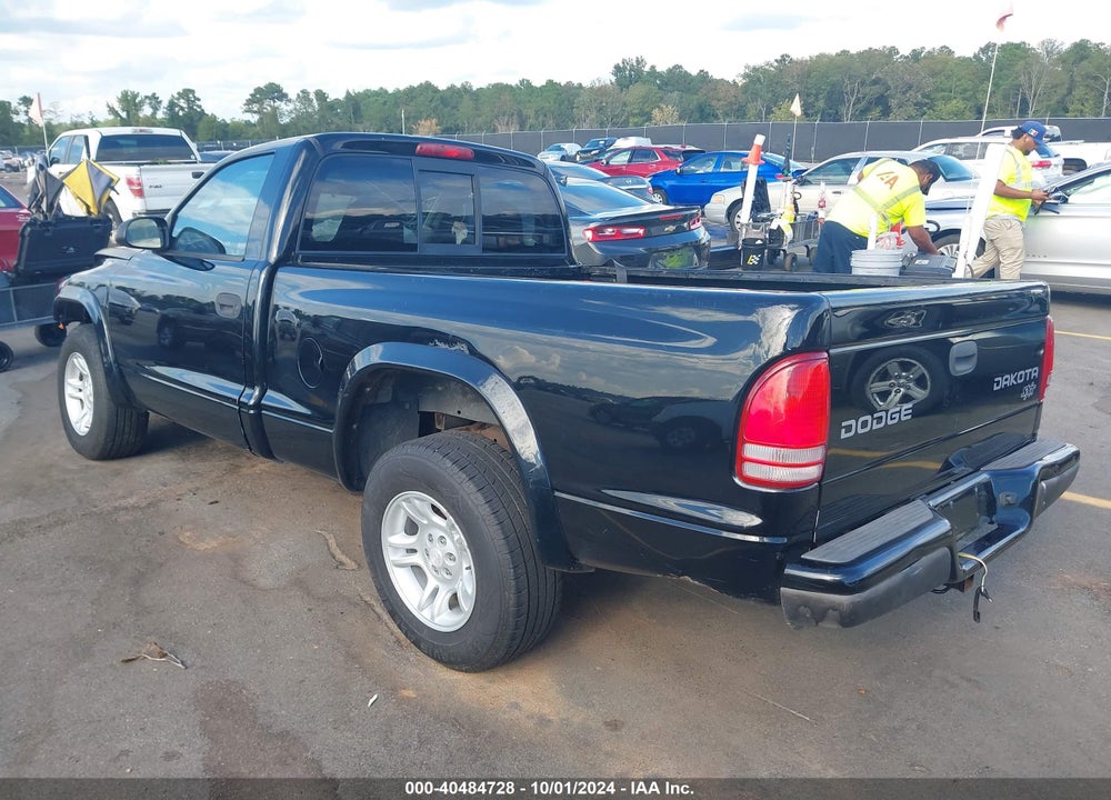 2004 DODGE DAKOTA VIN: 1D7FL16K84S676728