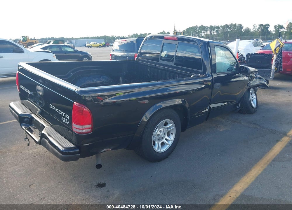 2004 DODGE DAKOTA VIN: 1D7FL16K84S676728