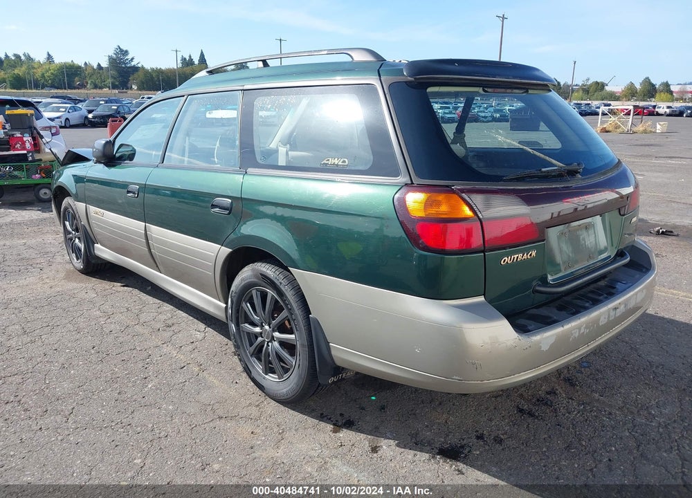 2000 SUBARU OUTBACK OUTBACK W/GL EQUIP VIN: 4S3BH6751Y6605868