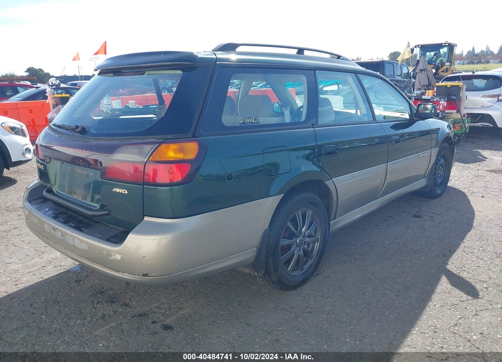2000 SUBARU OUTBACK OUTBACK W/GL EQUIP VIN: 4S3BH6751Y6605868