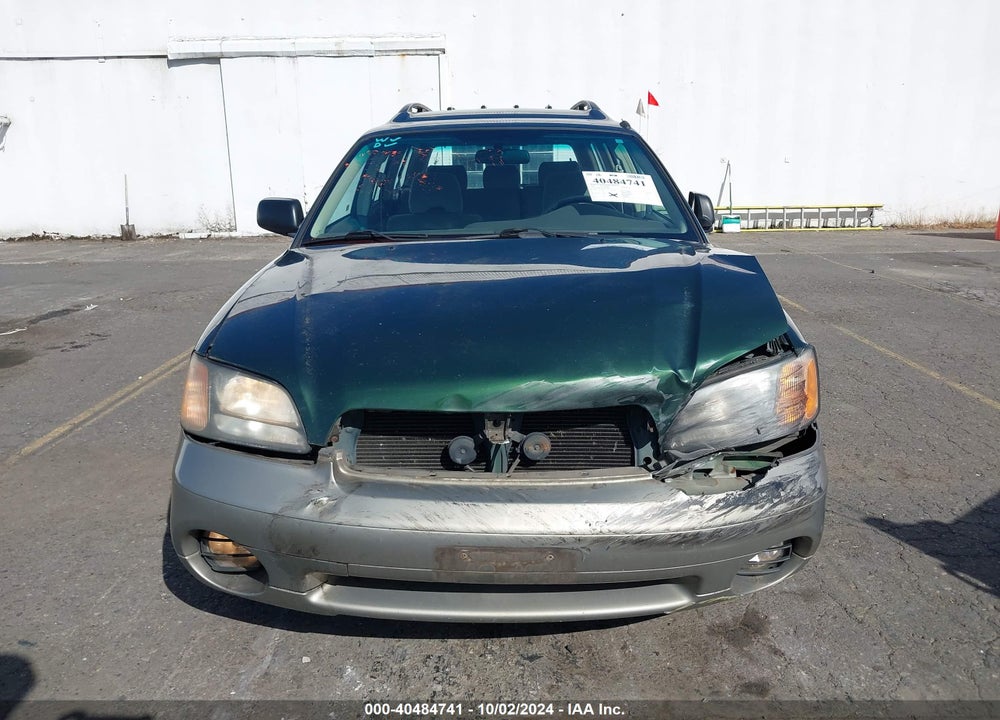 2000 SUBARU OUTBACK OUTBACK W/GL EQUIP VIN: 4S3BH6751Y6605868
