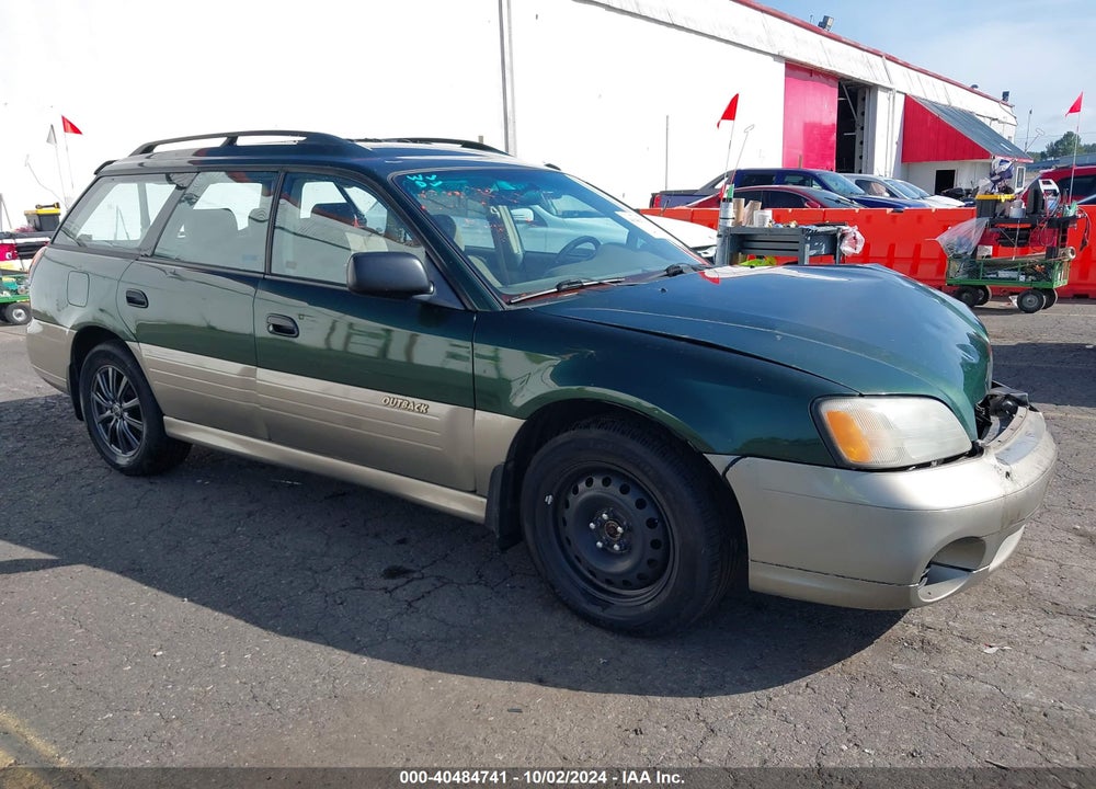 2000 SUBARU OUTBACK OUTBACK W/GL EQUIP VIN: 4S3BH6751Y6605868