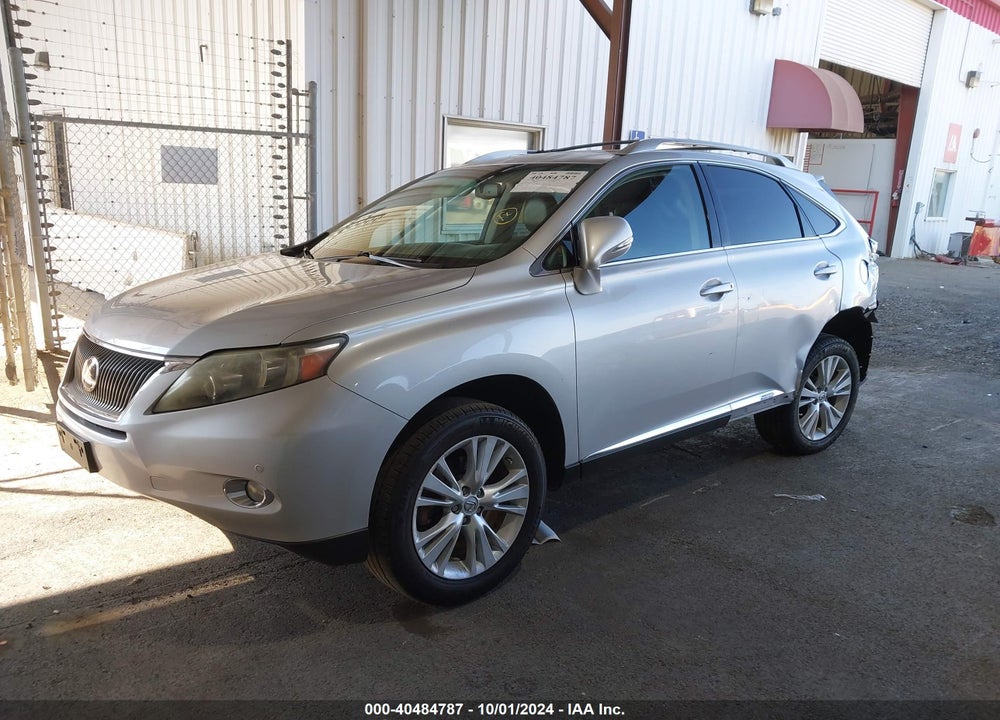 2012 LEXUS RX 450H VIN: JTJBC1BA5C2430883
