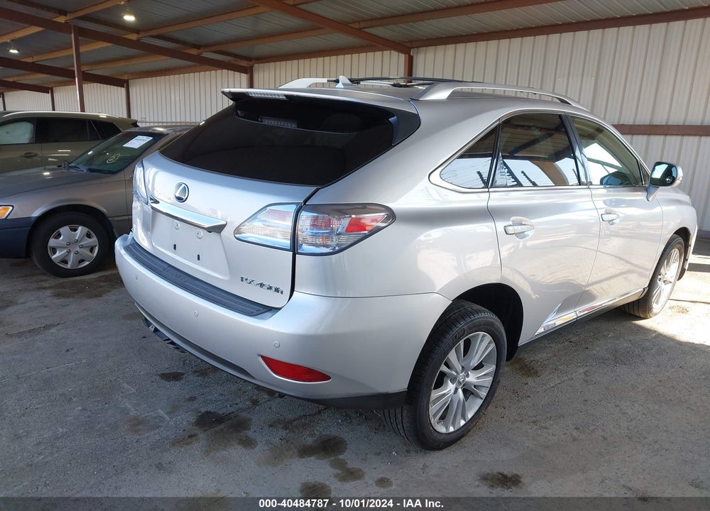 2012 LEXUS RX 450H VIN: JTJBC1BA5C2430883