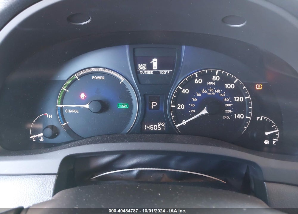 2012 LEXUS RX 450H VIN: JTJBC1BA5C2430883