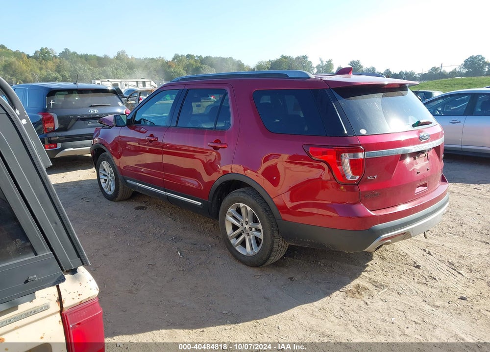 2017 FORD EXPLORER XLT VIN: 1FM5K7DH5HGA66664