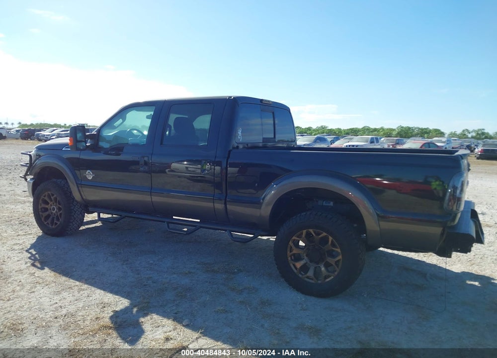 2011 FORD F-250 LARIAT VIN: 1FT7W2BT4BEA05787