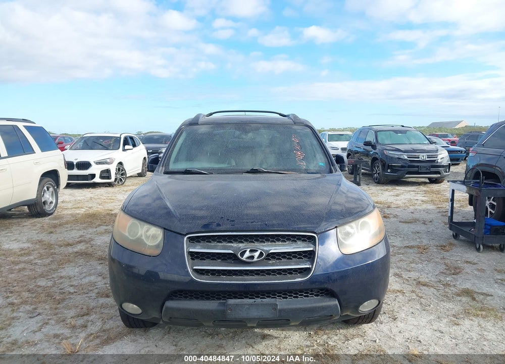 2007 HYUNDAI SANTA FE LIMITED/SE VIN: 5NMSH13E27H038984
