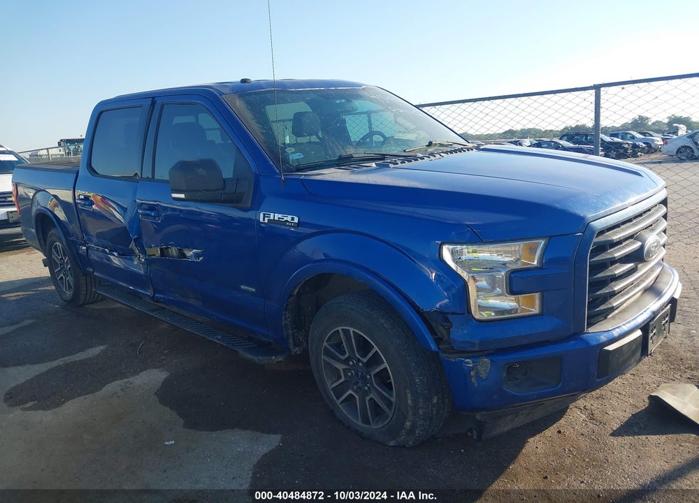 2017 FORD F-150 XLT VIN: 1FTEW1CP8HKC17136