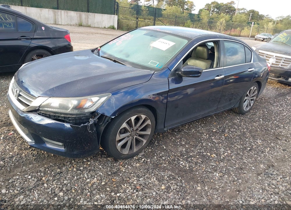 2013 HONDA ACCORD SPORT VIN: 1HGCR2F53DA243367