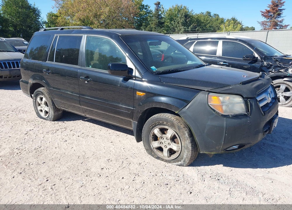 2007 HONDA PILOT EX-L VIN: 2HKYF18737H540450