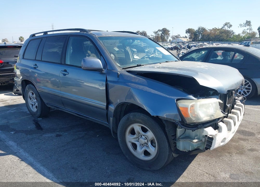 2006 TOYOTA HIGHLANDER VIN: JTEGD21A660138247