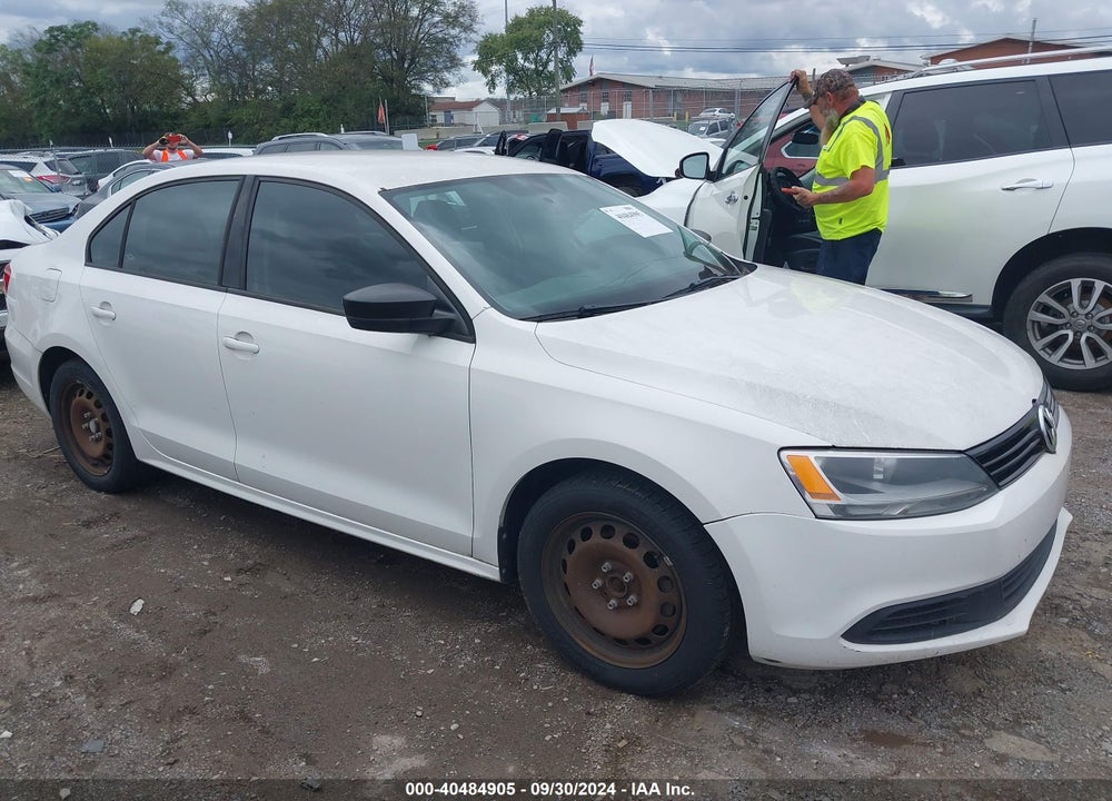 2012 VOLKSWAGEN JETTA 2.0L S VIN: 3VW2K7AJ2CM391850