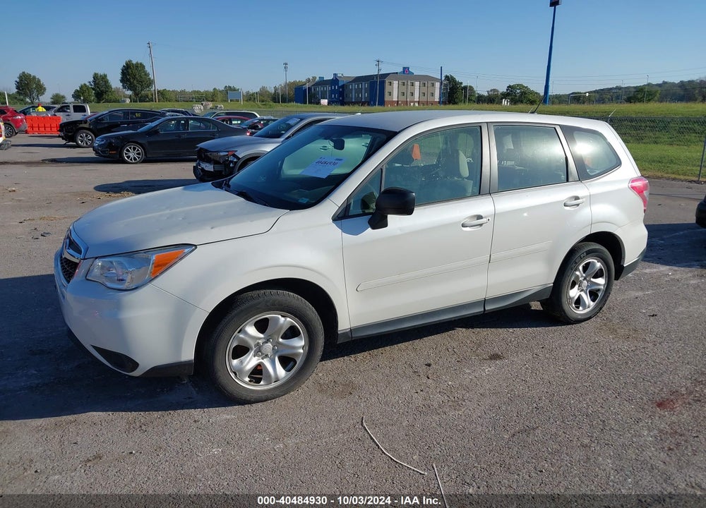2014 SUBARU FORESTER 2.5I VIN: JF2SJAAC0EH515370