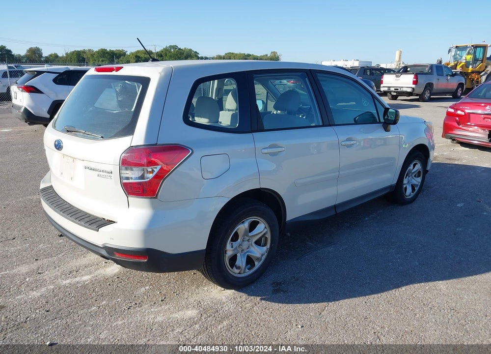 2014 SUBARU FORESTER 2.5I VIN: JF2SJAAC0EH515370
