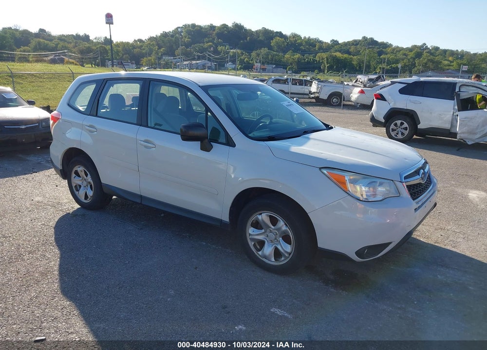 2014 SUBARU FORESTER 2.5I VIN: JF2SJAAC0EH515370