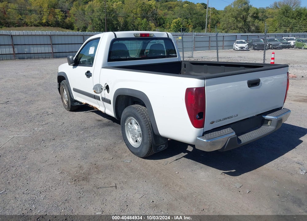 2005 CHEVROLET COLORADO LS VIN: 1GCCS146958158387
