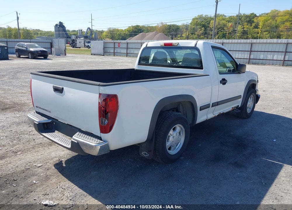 2005 CHEVROLET COLORADO LS VIN: 1GCCS146958158387