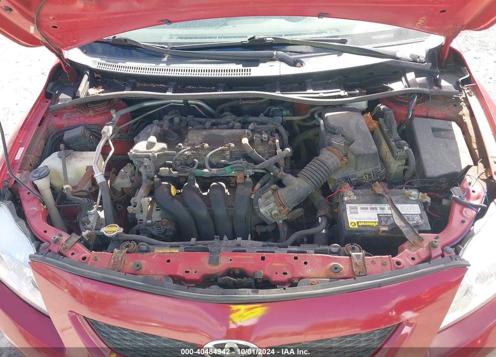 2009 TOYOTA COROLLA LE VIN: 1NXBU40EX9Z122527