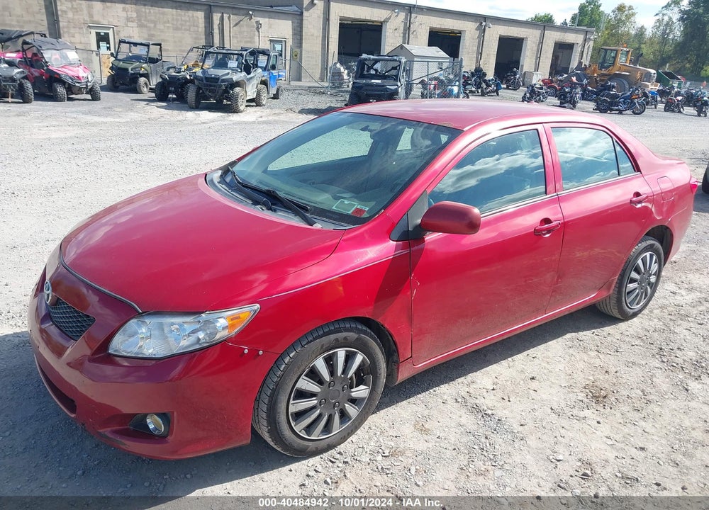 2009 TOYOTA COROLLA LE VIN: 1NXBU40EX9Z122527