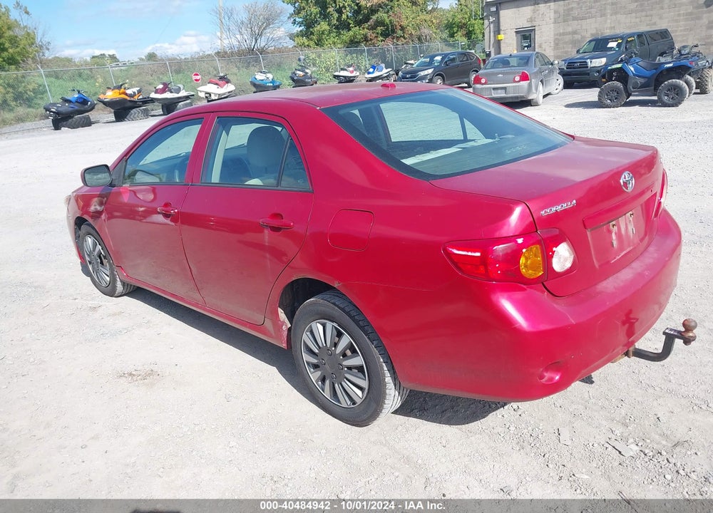 2009 TOYOTA COROLLA LE VIN: 1NXBU40EX9Z122527
