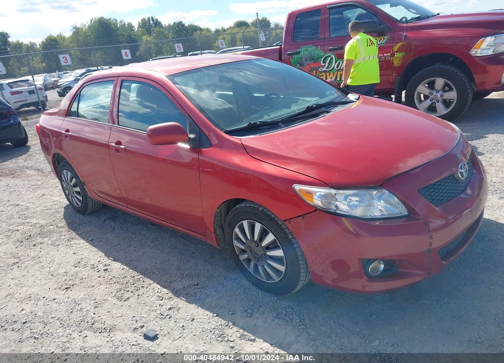 2009 TOYOTA COROLLA LE VIN: 1NXBU40EX9Z122527