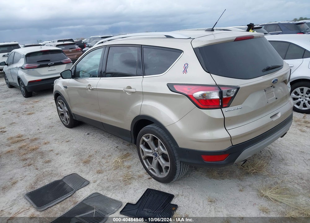 2017 FORD ESCAPE TITANIUM VIN: 1FMCU0J91HUA27268