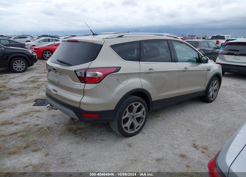2017 FORD ESCAPE TITANIUM VIN: 1FMCU0J91HUA27268