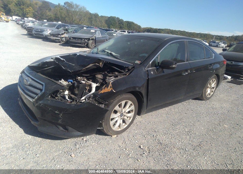 2017 SUBARU LEGACY 2.5I PREMIUM VIN: 4S3BNAF67H3065322