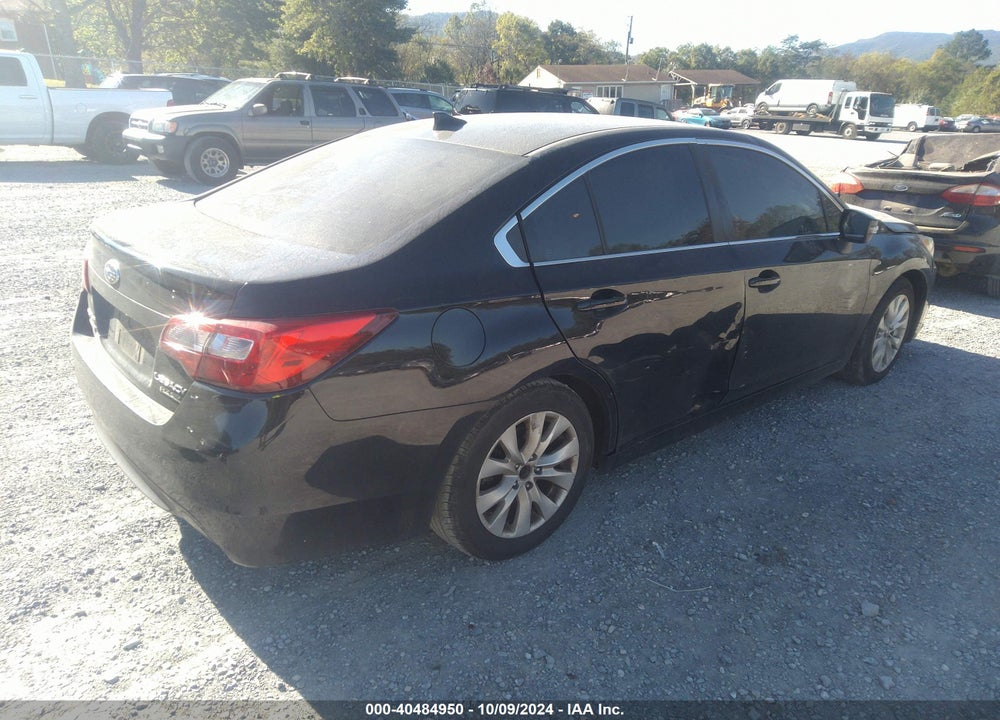 2017 SUBARU LEGACY 2.5I PREMIUM VIN: 4S3BNAF67H3065322