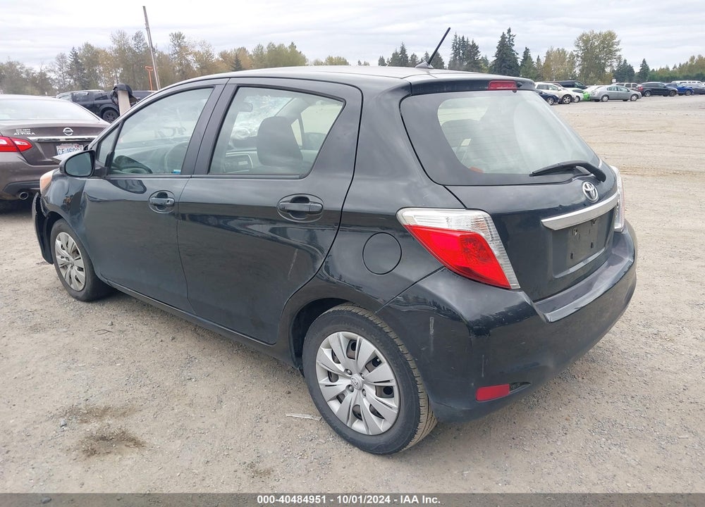 2012 TOYOTA YARIS LE VIN: JTDKTUD38CD514316