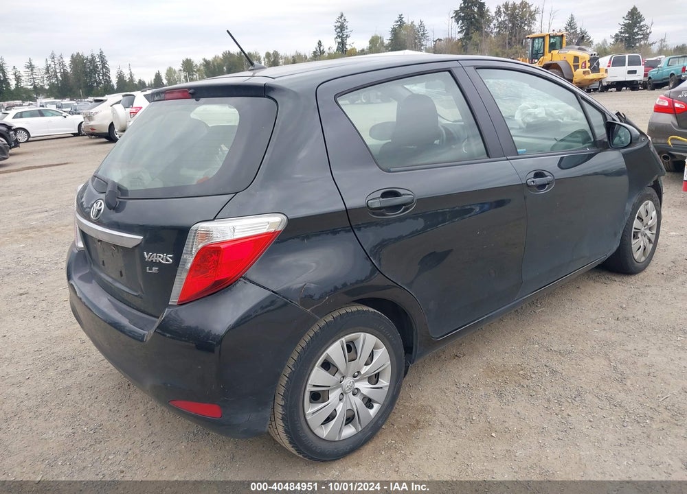 2012 TOYOTA YARIS LE VIN: JTDKTUD38CD514316